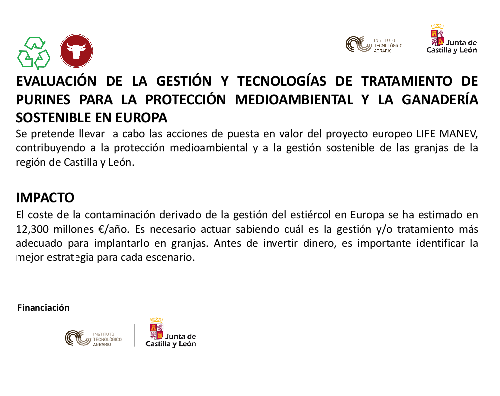 Evaluación de la gestión y tecnologías de tratamiento de purines para la protección medioambiental y la ganadería sostenible en Europa